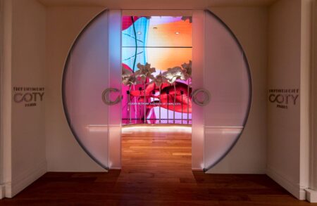 Infiniment Coty Paris New York interior entrance