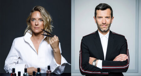 Pauline Rochas and perfumer Yann Vasnier