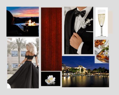 An evening at the resort by cypress cove