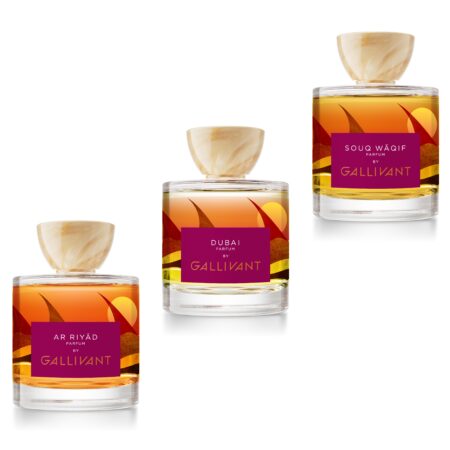 Ar Riyad, Dubai, and Souq Waqif Gallivant Gulf Collection
