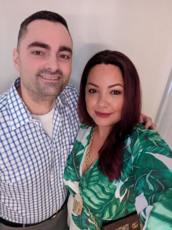 Daniel Gallagher and Mindy Ruiz from Gallagher Fragrances and Pearlescent Perfumes