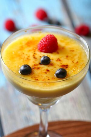 Mango Creme Brulee