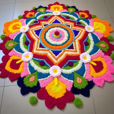 Floral Rangoli