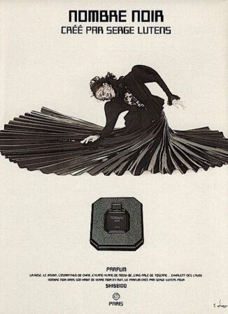 Nombre Noir shiseido Ad