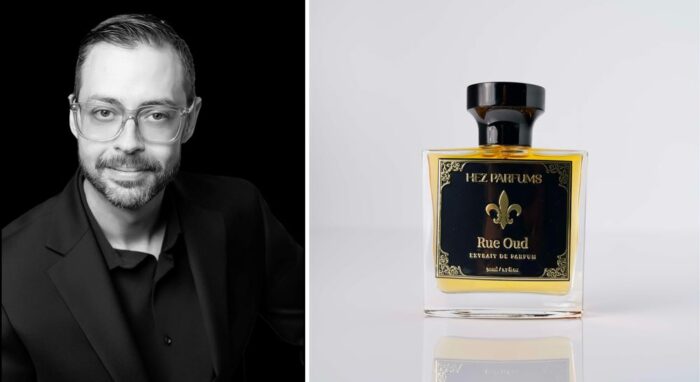 Perfumer Hez Binkowitz, of Hez Parfums