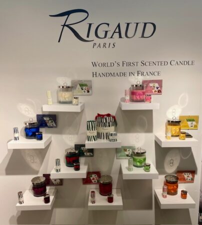 Rigaud was the first scented candle