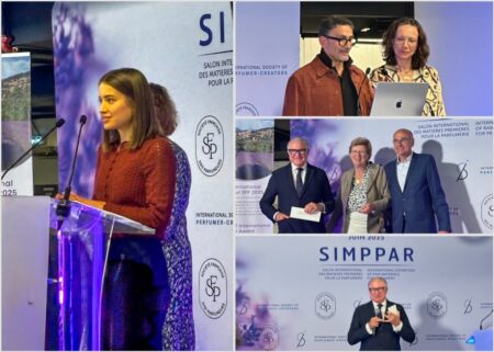 The SFP Cocktail and Awards – Clémentine Beun, Francis Kurkdjian, Hélène Prévost, Patricia de Nicolaï, Alberto Morillas SIMPAAR