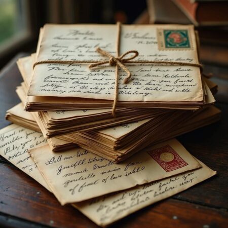 Vintage letters