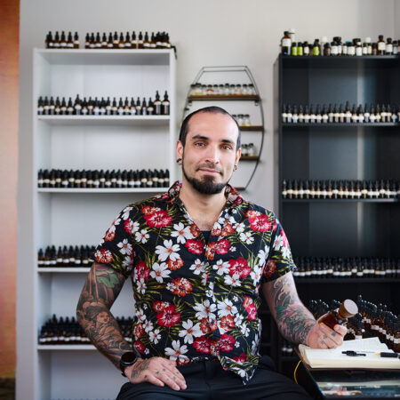 Michael Salazar of Aromas de Salazar