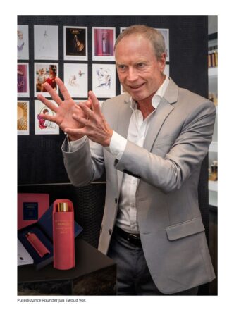 Puredistance founder and creative director Jan Ewoud Vos