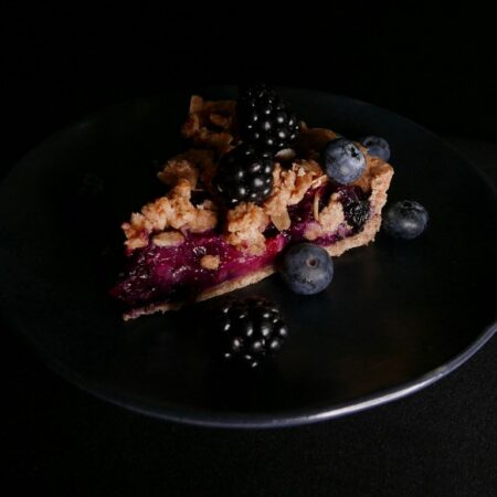blueberry Oat Pie Unsplash