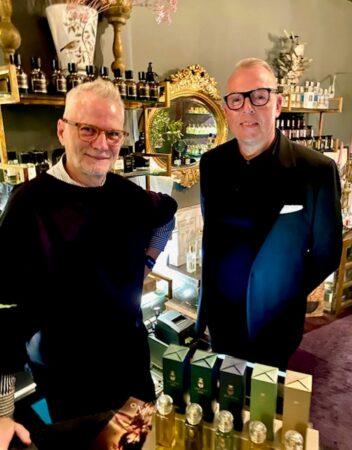 Karl Bradl and Robert Gerstner co-owners of Aedes Perfumery since 1995